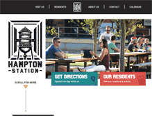 Tablet Screenshot of hamptonstation.com